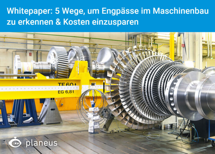 News: Neues Whitepaper - 5 Wege, um Engpässe im Maschinenbau zu erkennen