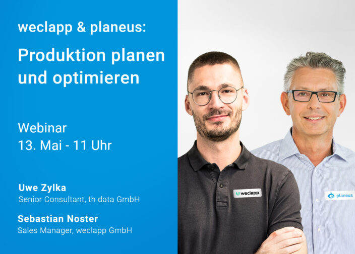News: weclapp & planeus